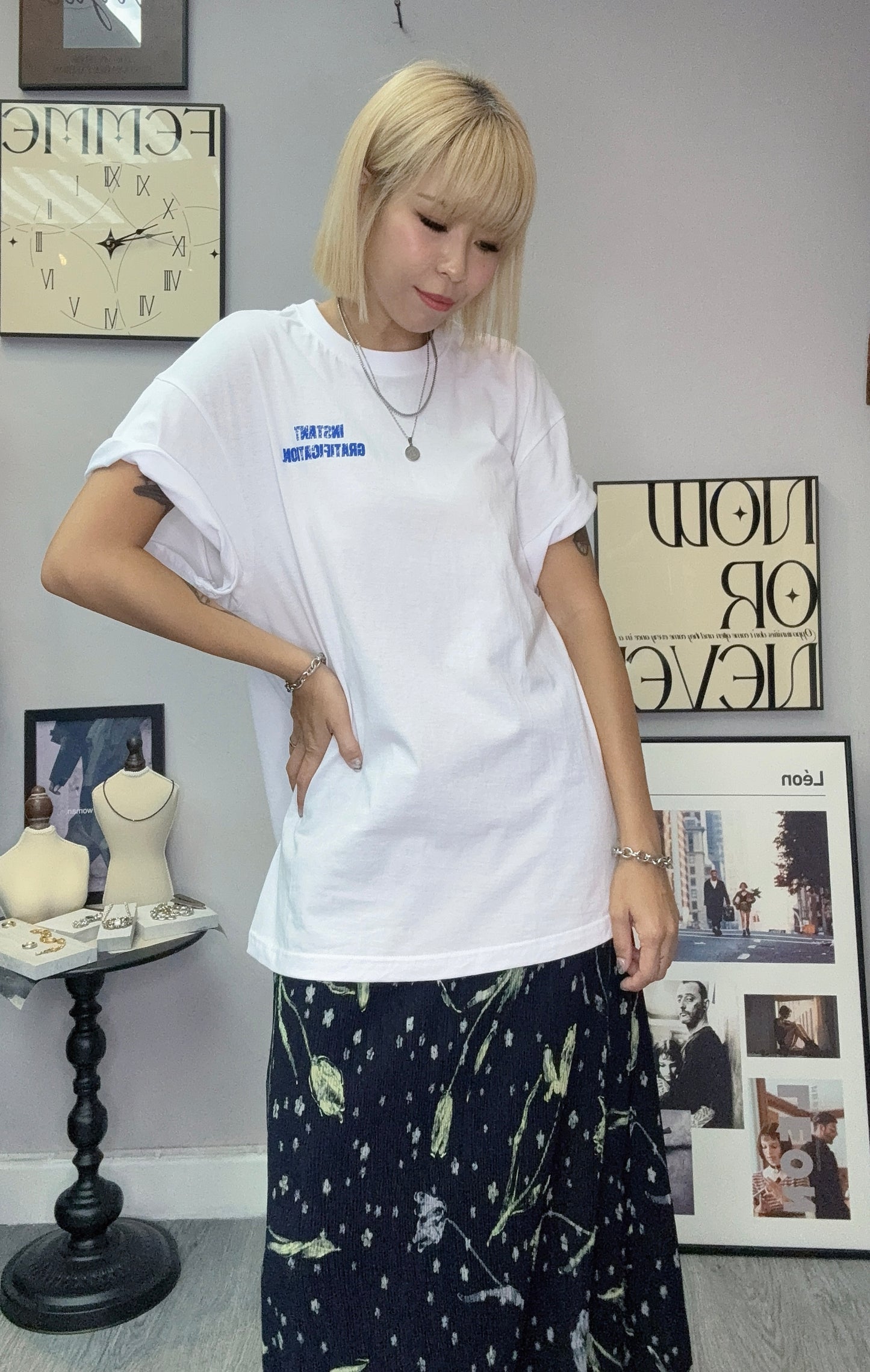 Thermoprint cotton tee