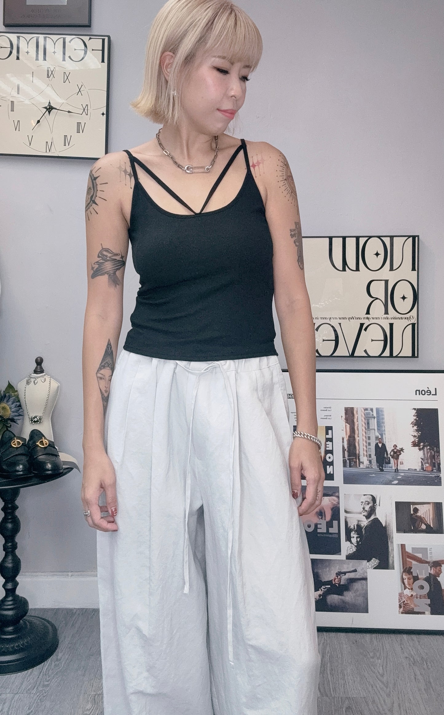 Cross bra top (cotton)