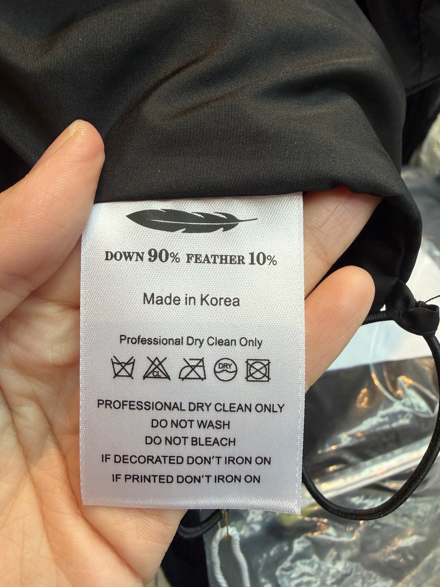 Down X knit sleeves jacket #00086