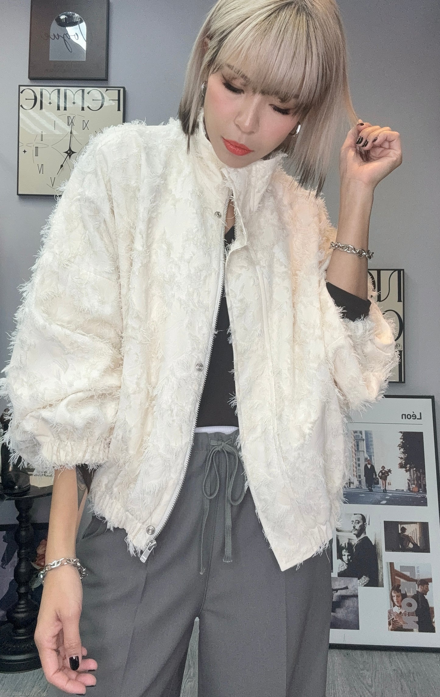 “SOSO” biker jacket