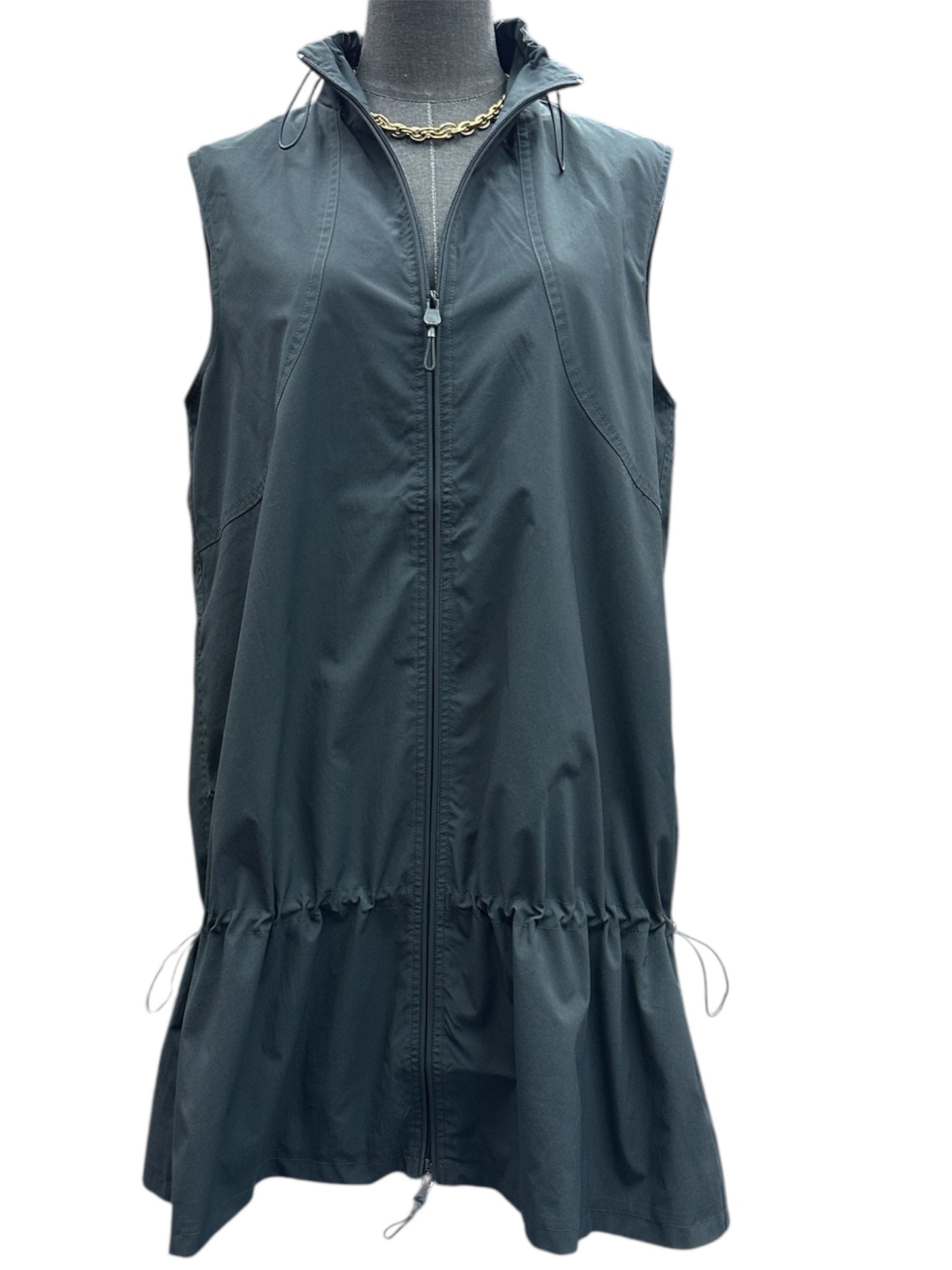 Zip vest one piece