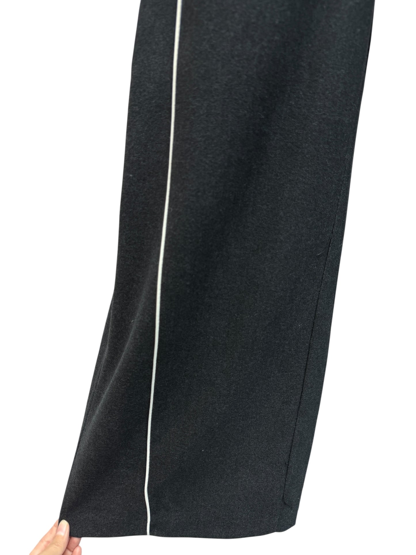 White line pants #00133