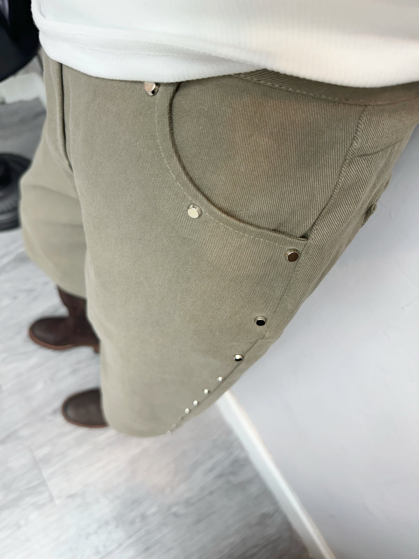 (-40%off)rivet midi shorts