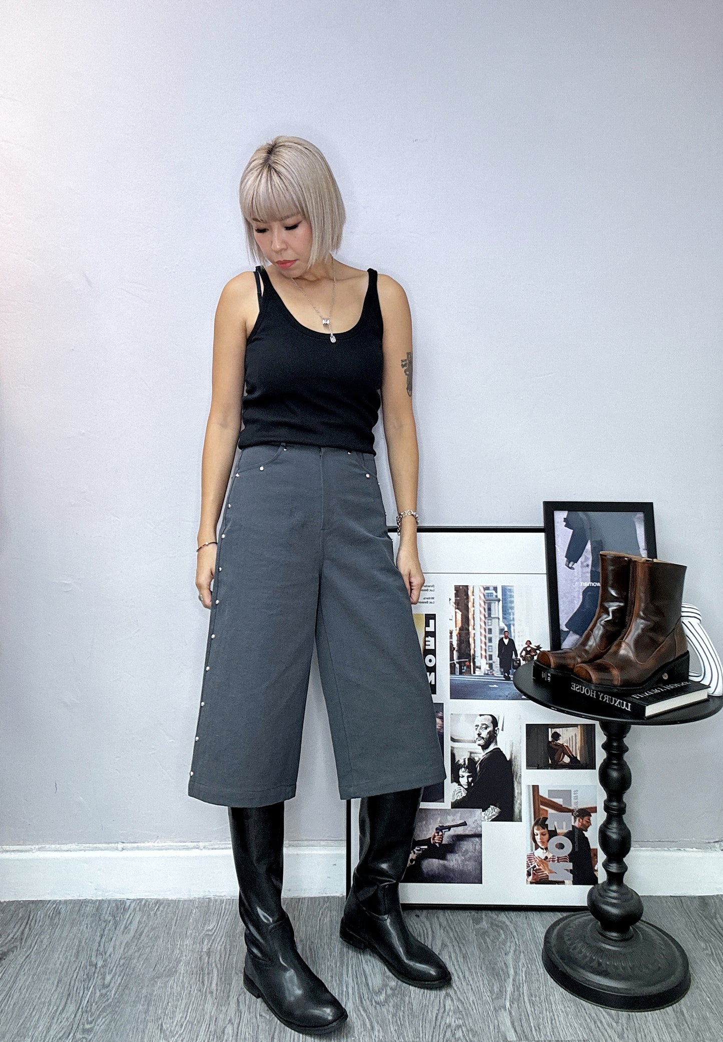 (-40%off)rivet midi shorts