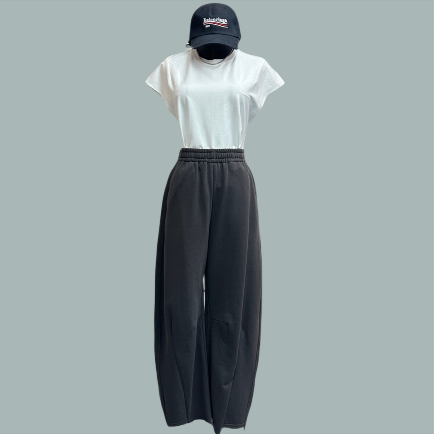 3D cotton pants