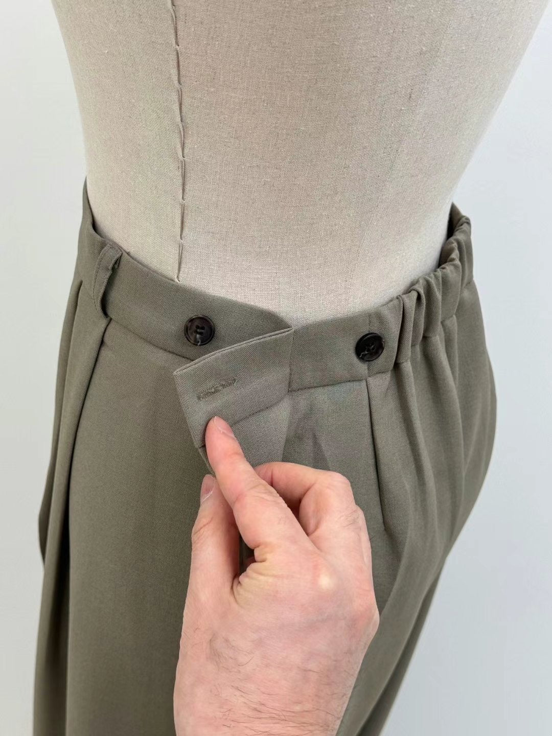 (-30%off)Button trousers