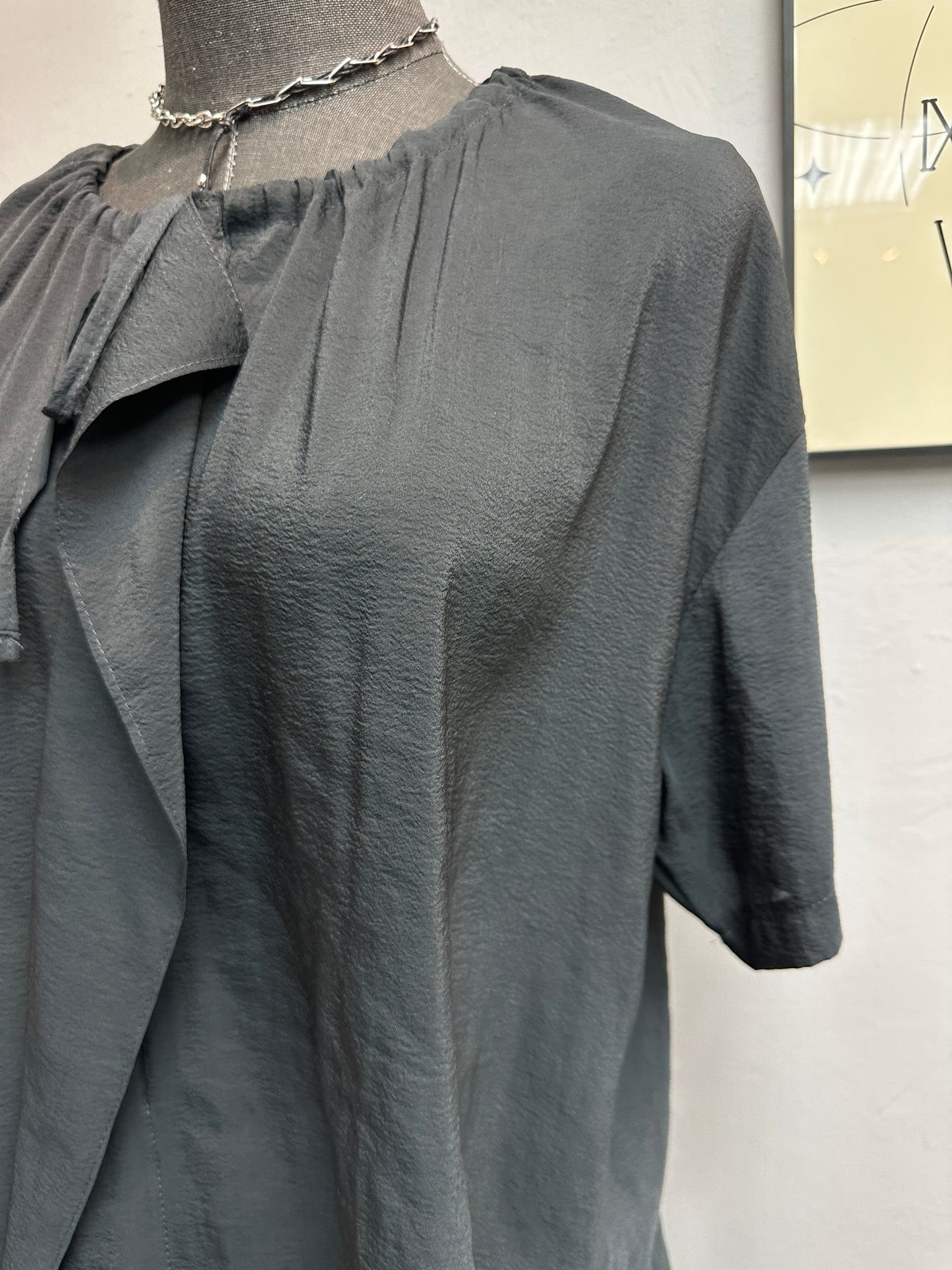 (-20% off)see through blouse