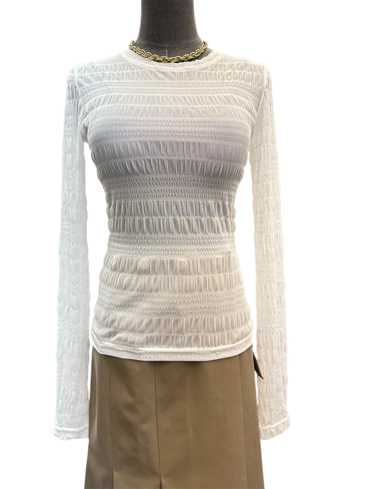 See through blouse