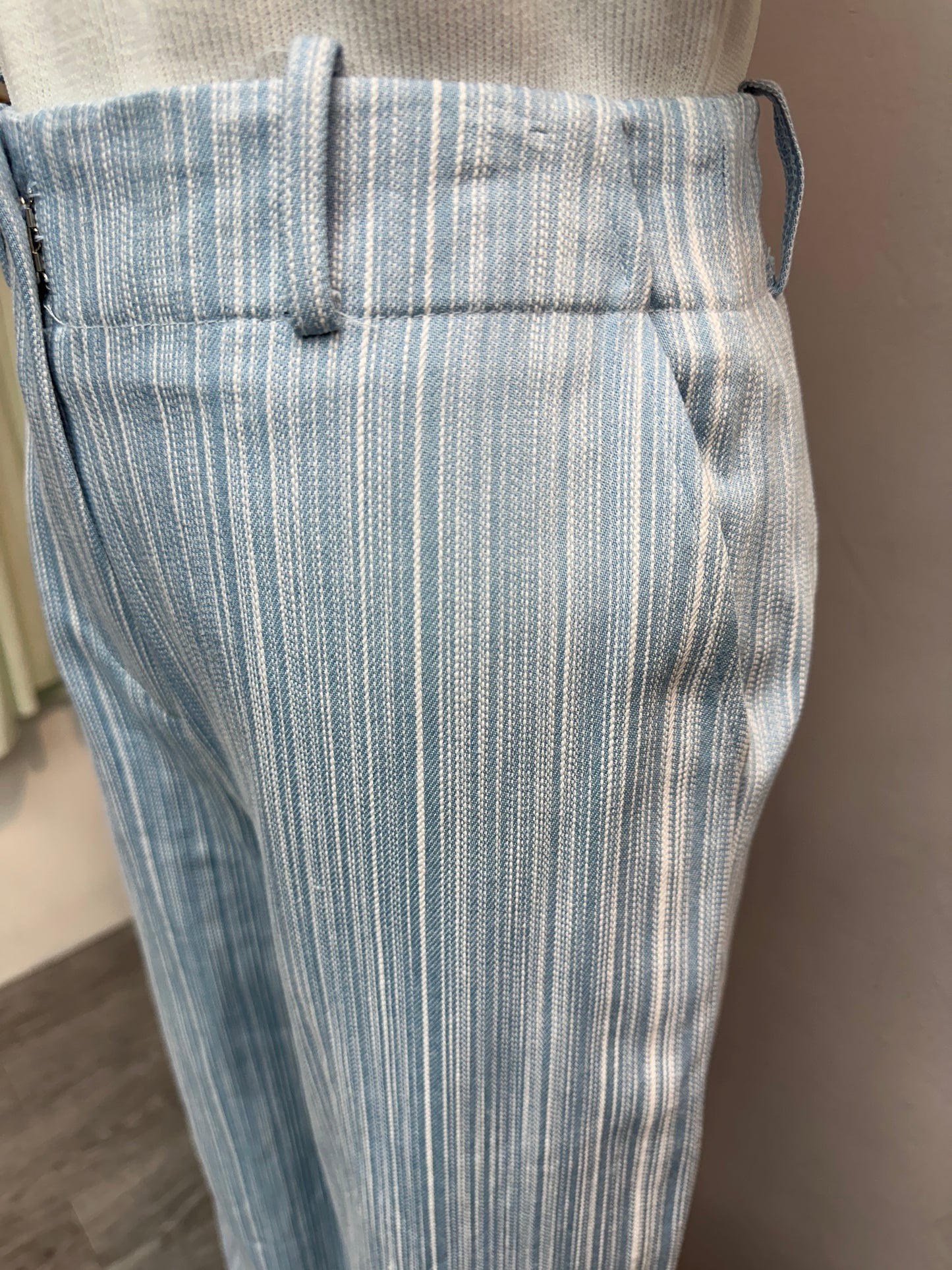 (-50% off)stripe Jeans