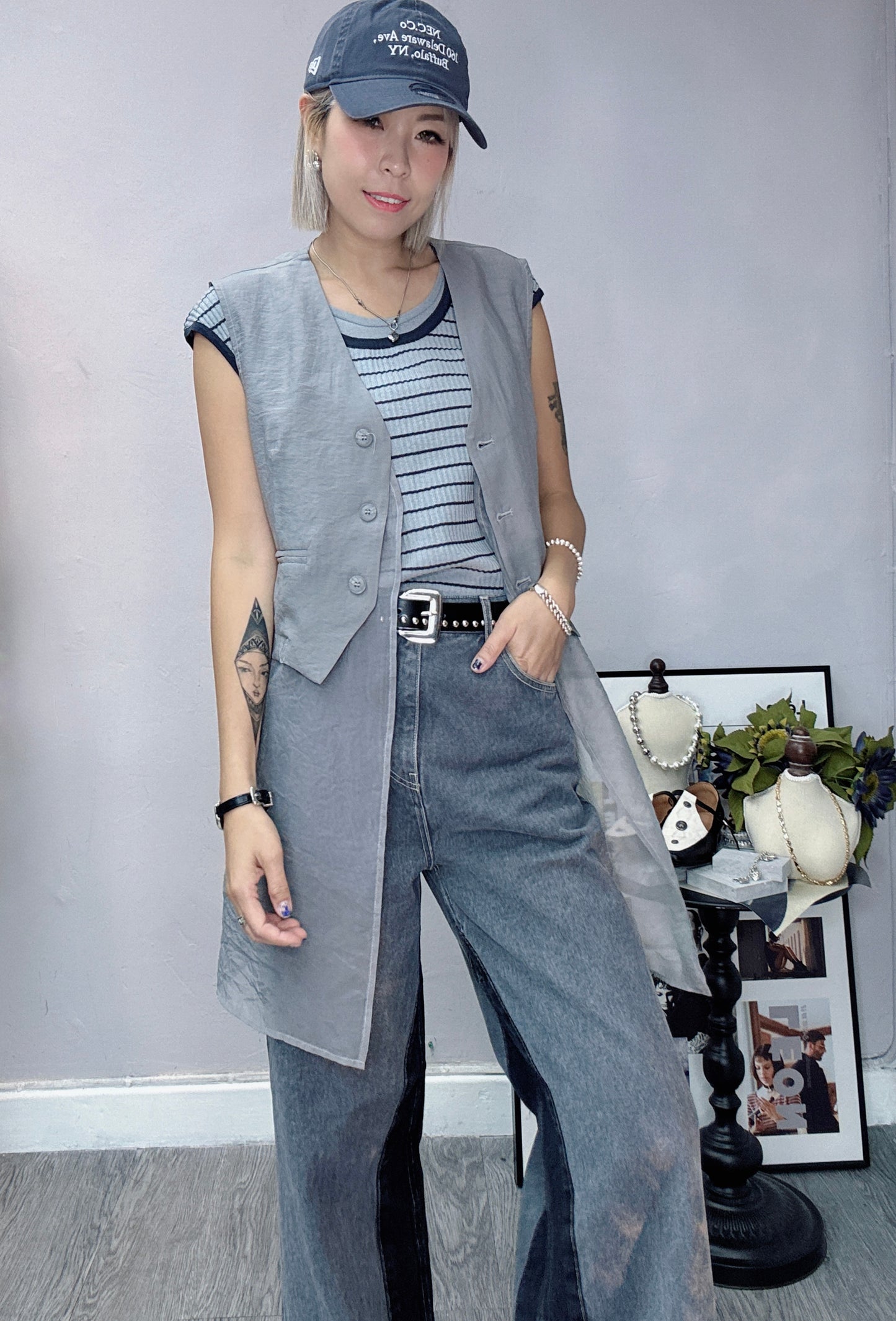 Layering vest outer