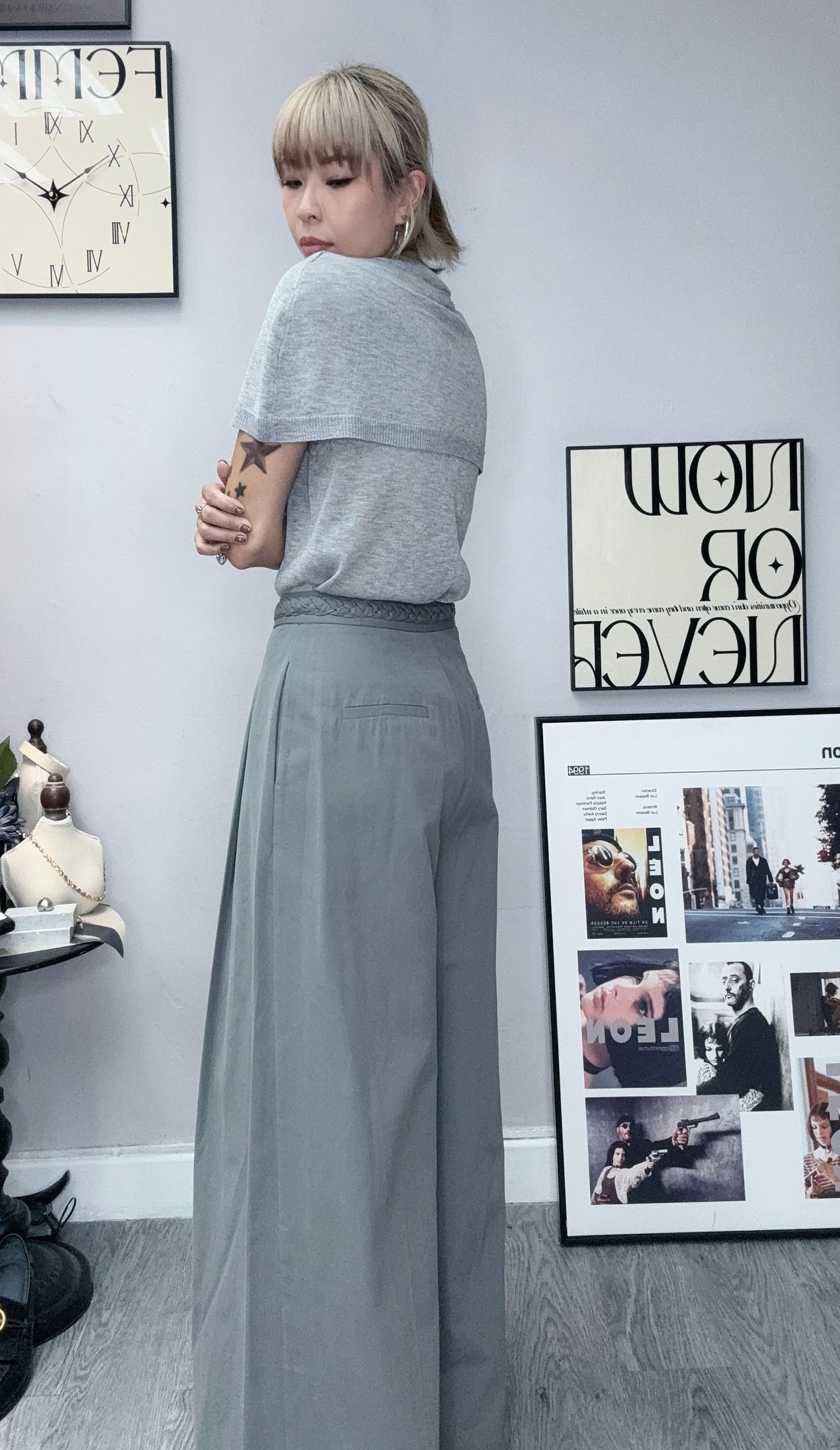 (-30%)Twisted waist pants