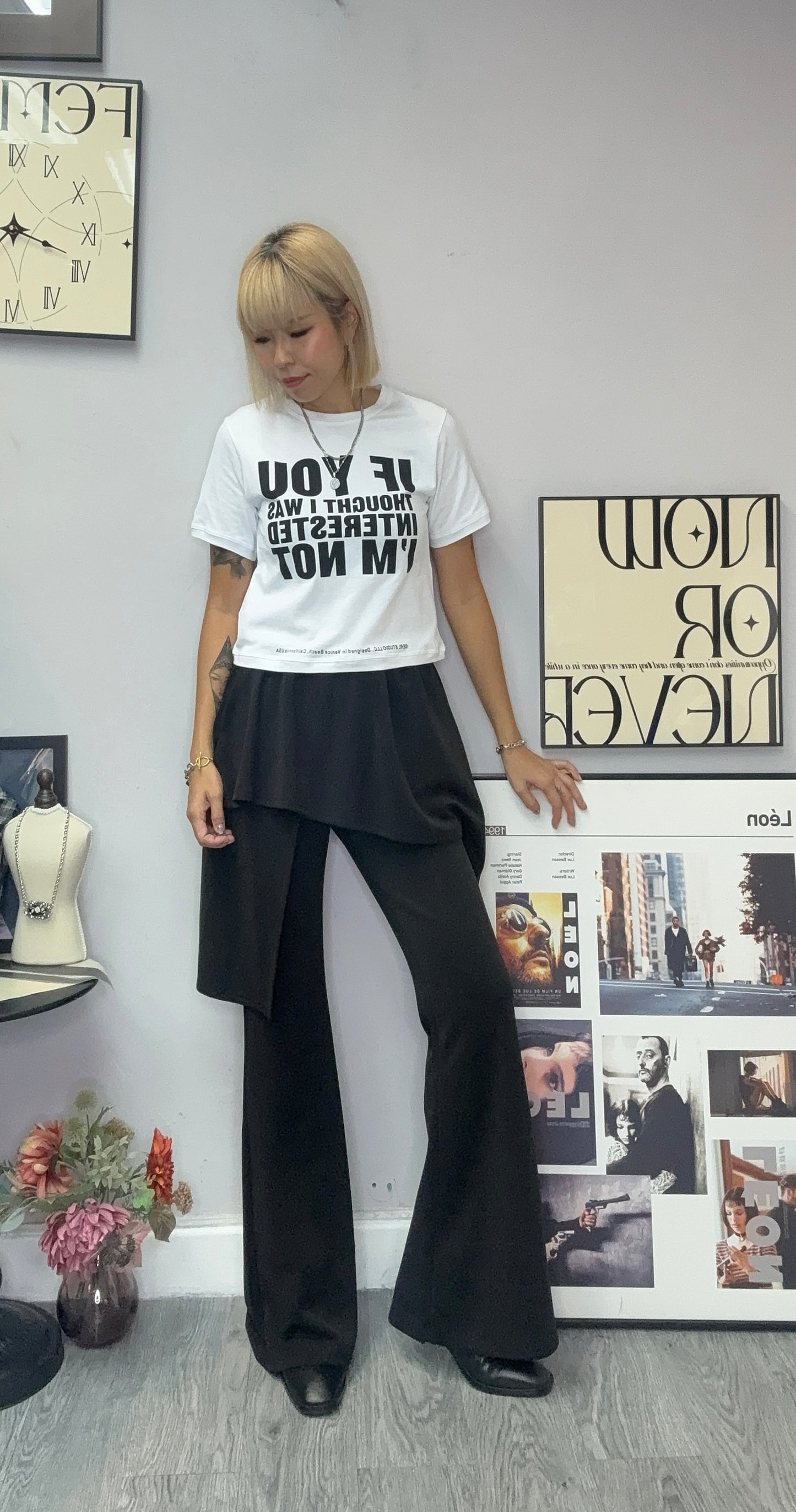 2 in 1 Space cotton pants