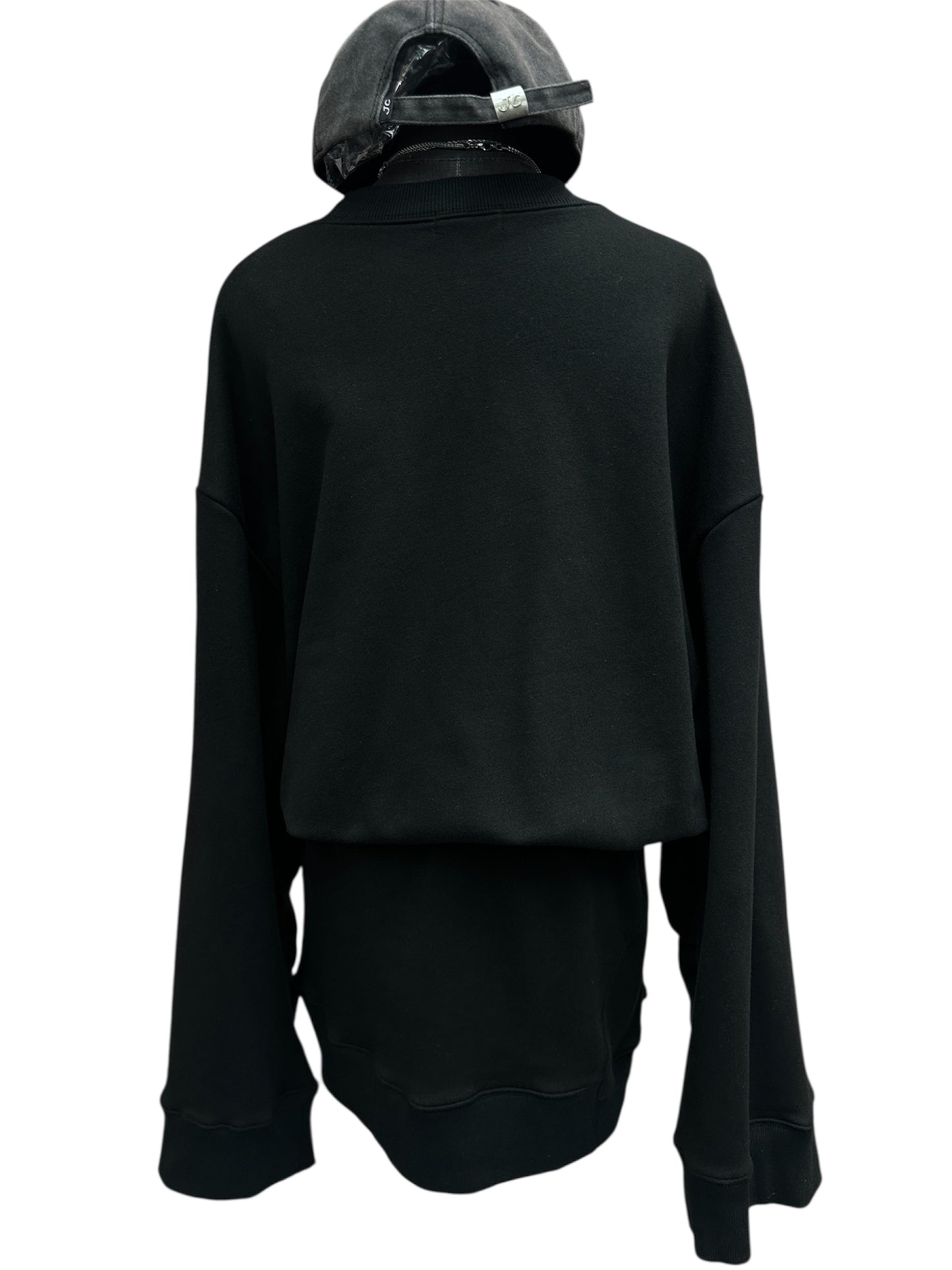 Loose sleeves sweater one piece