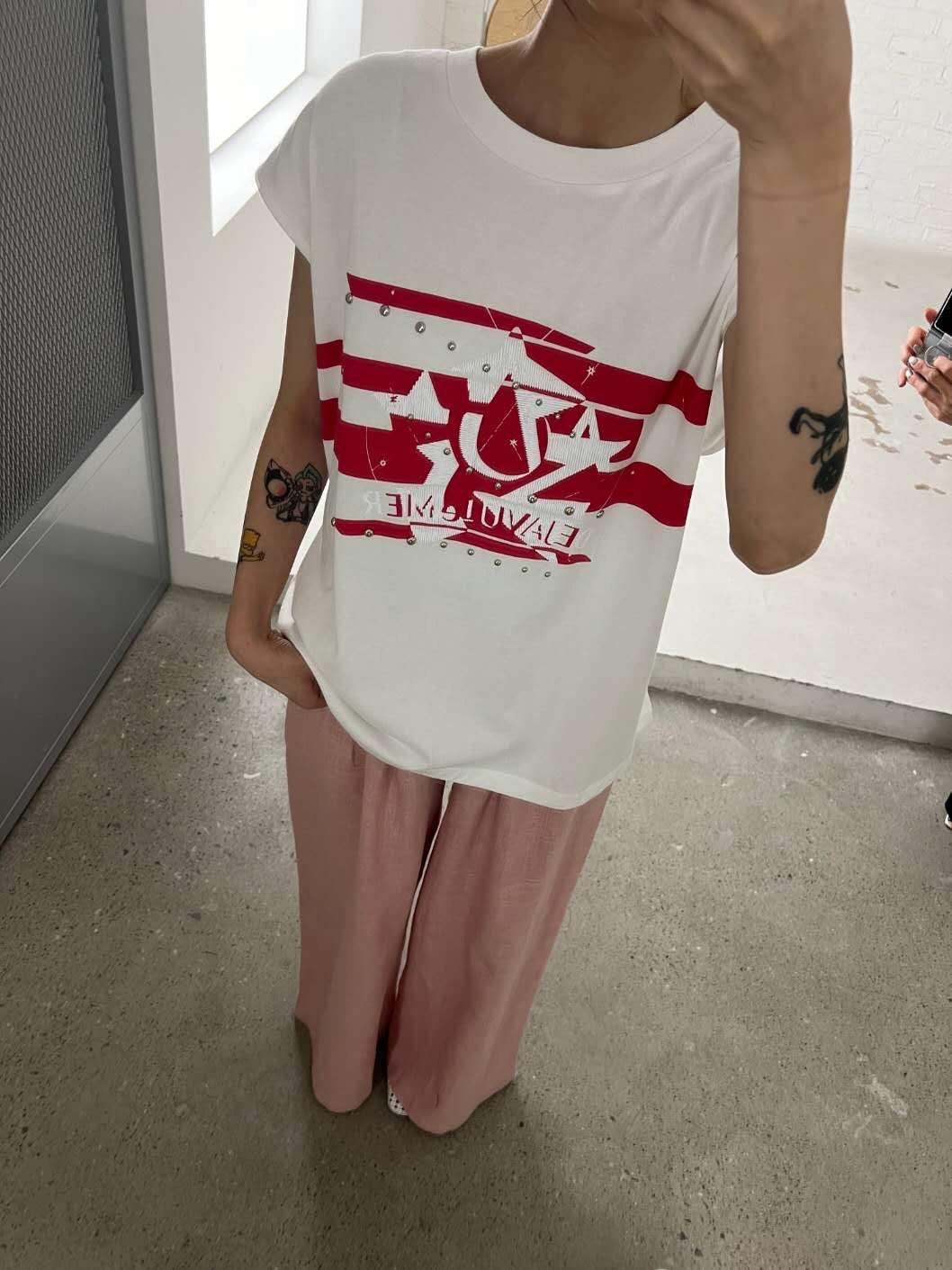 (-40%off) midi length tee