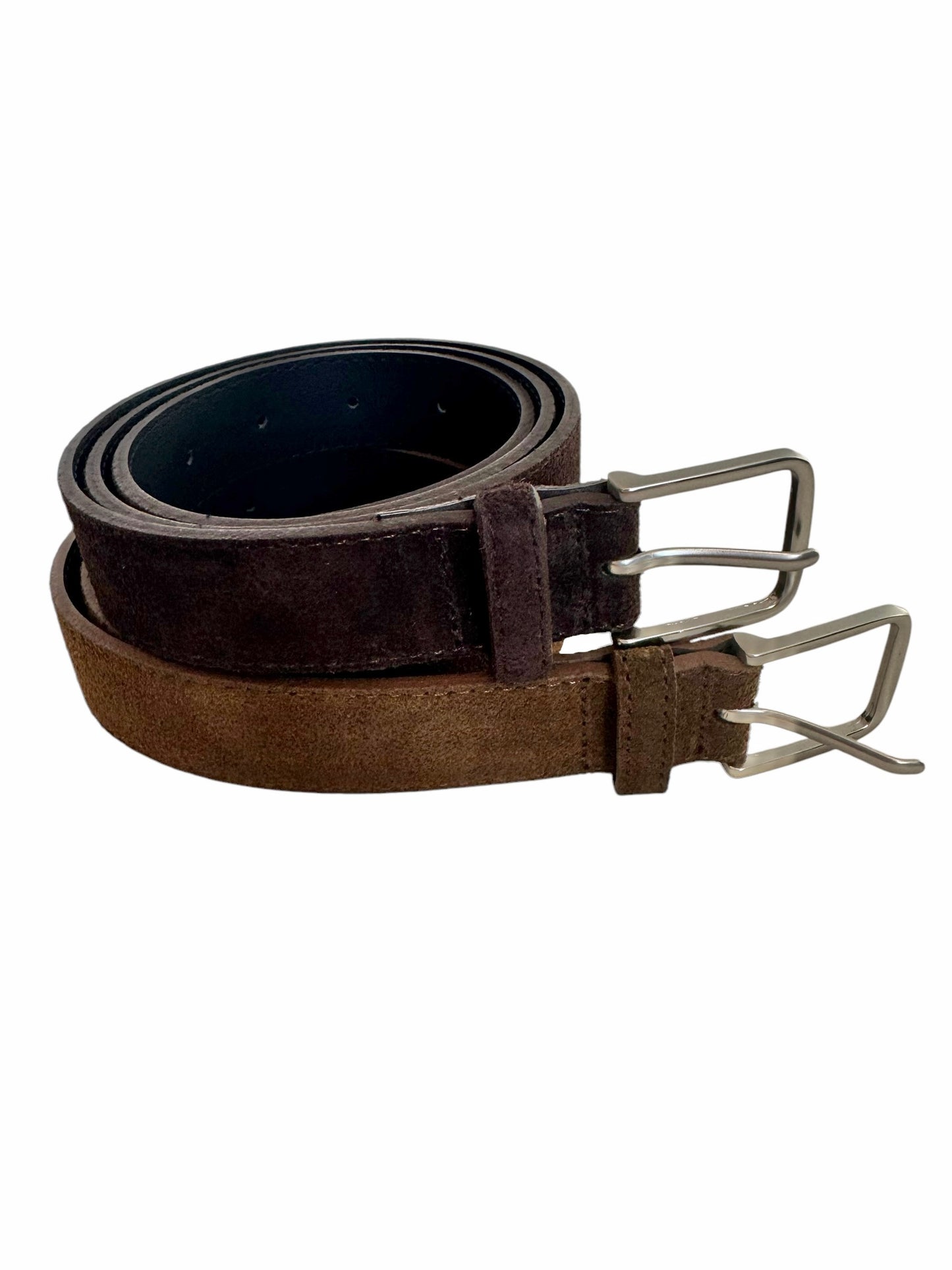 Suede belt