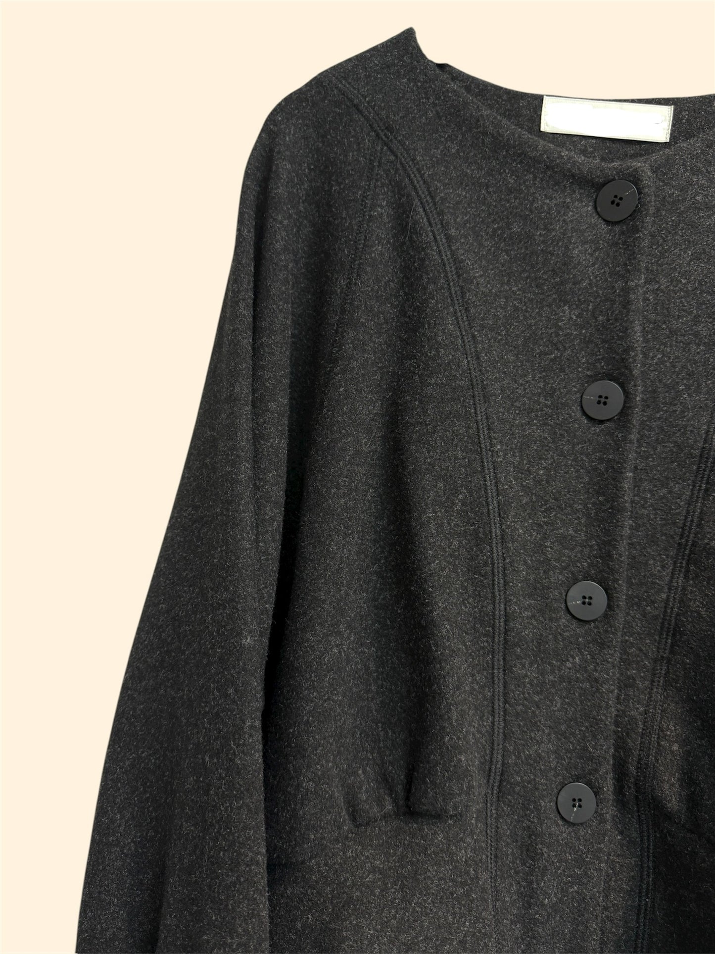 Batwing wool cardigran #00038