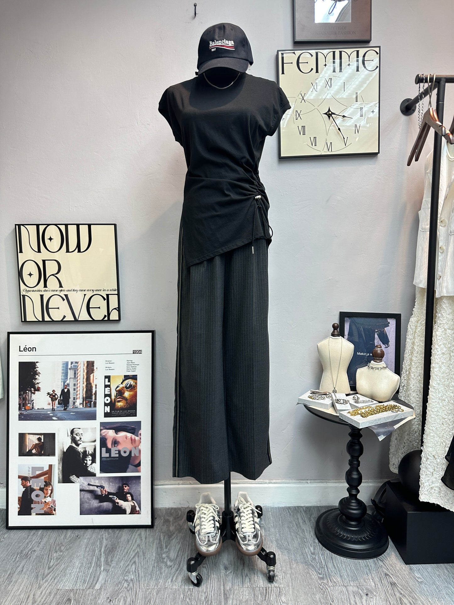 (-30% off)stripe pants