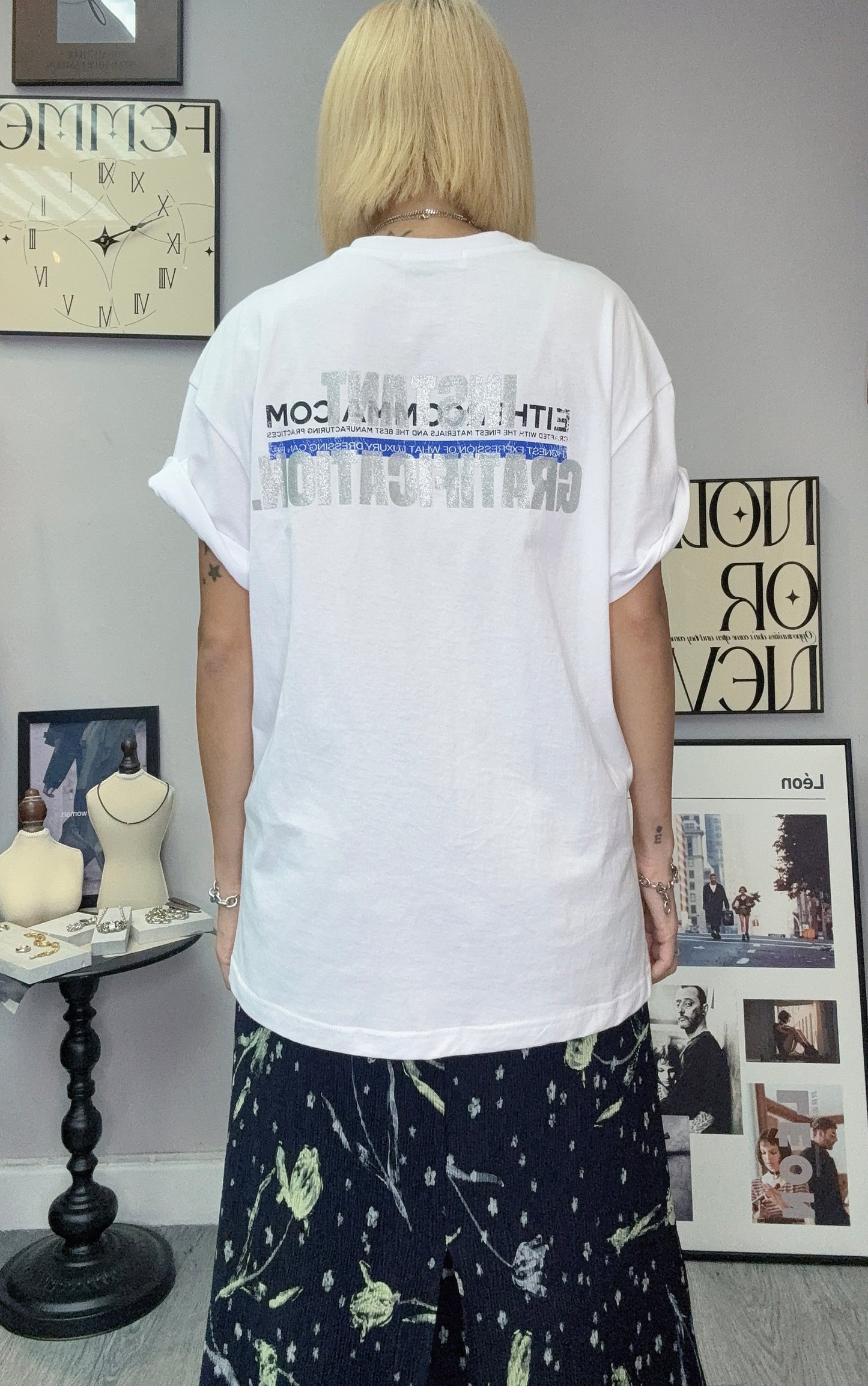 Thermoprint cotton tee