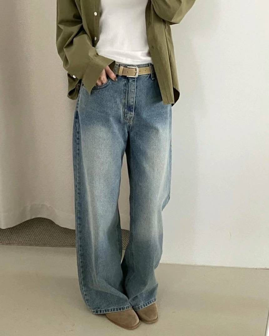 floral embroidery jeans