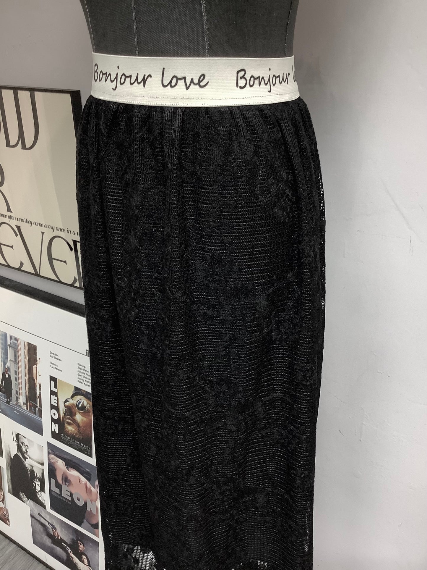 (-20% off) lace skirt