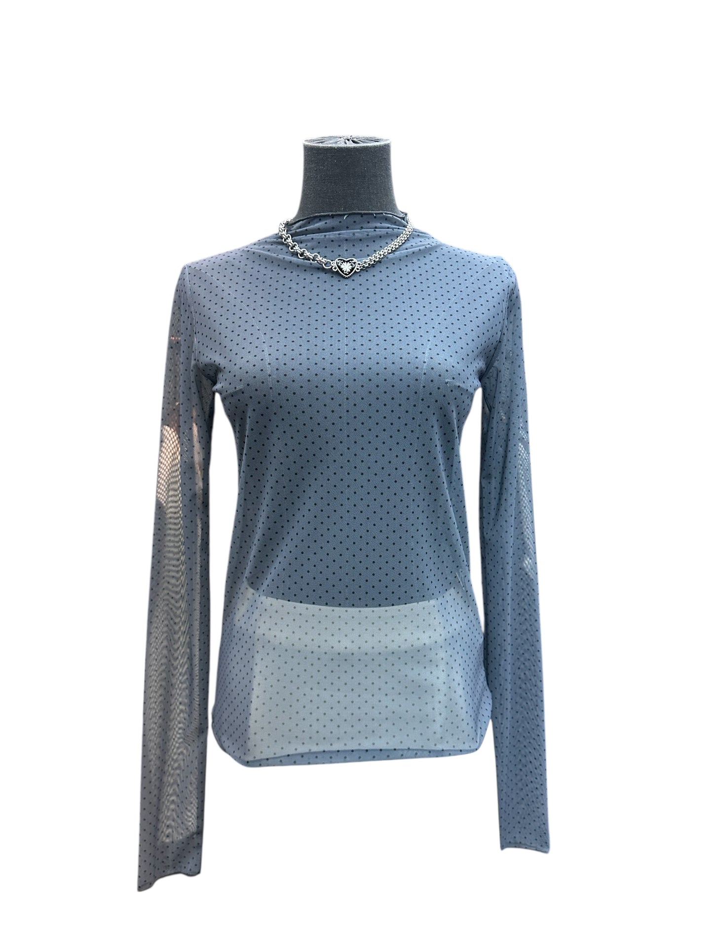 Dot organza base top