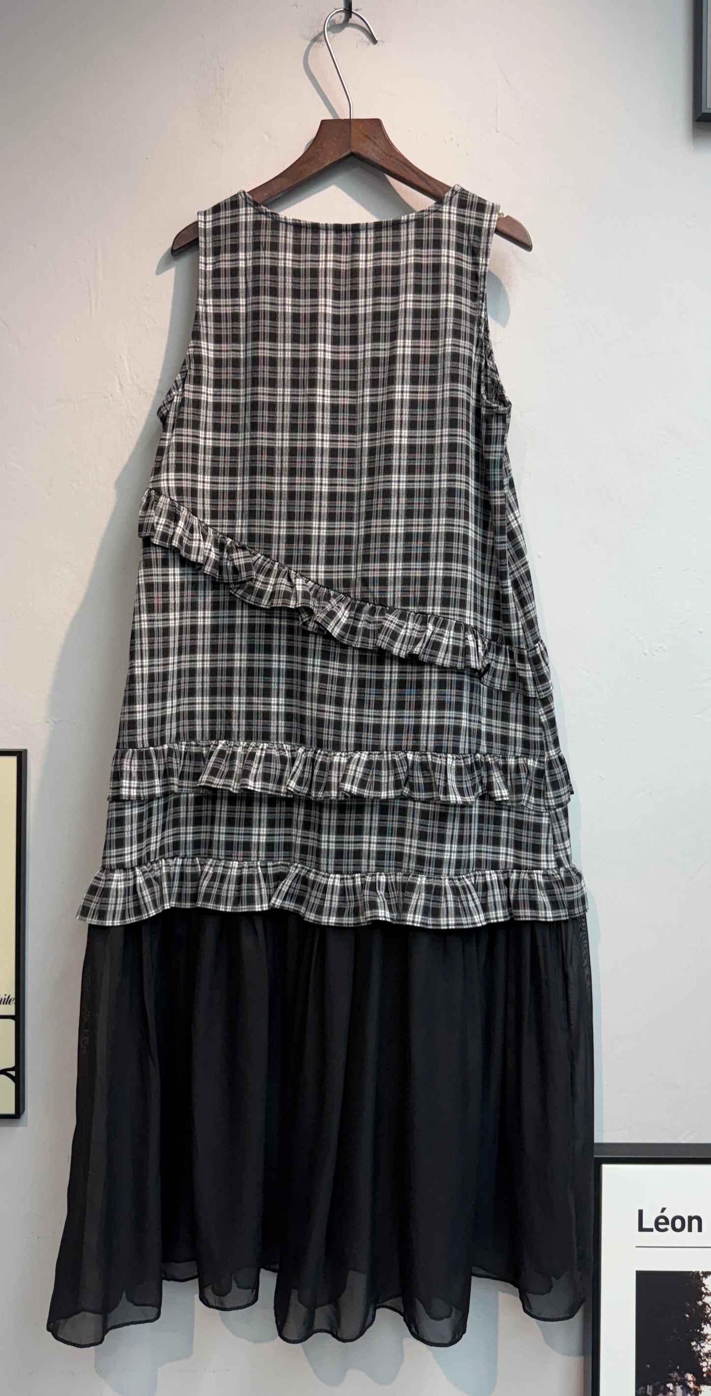 (-20%)Checkered refresh dress
