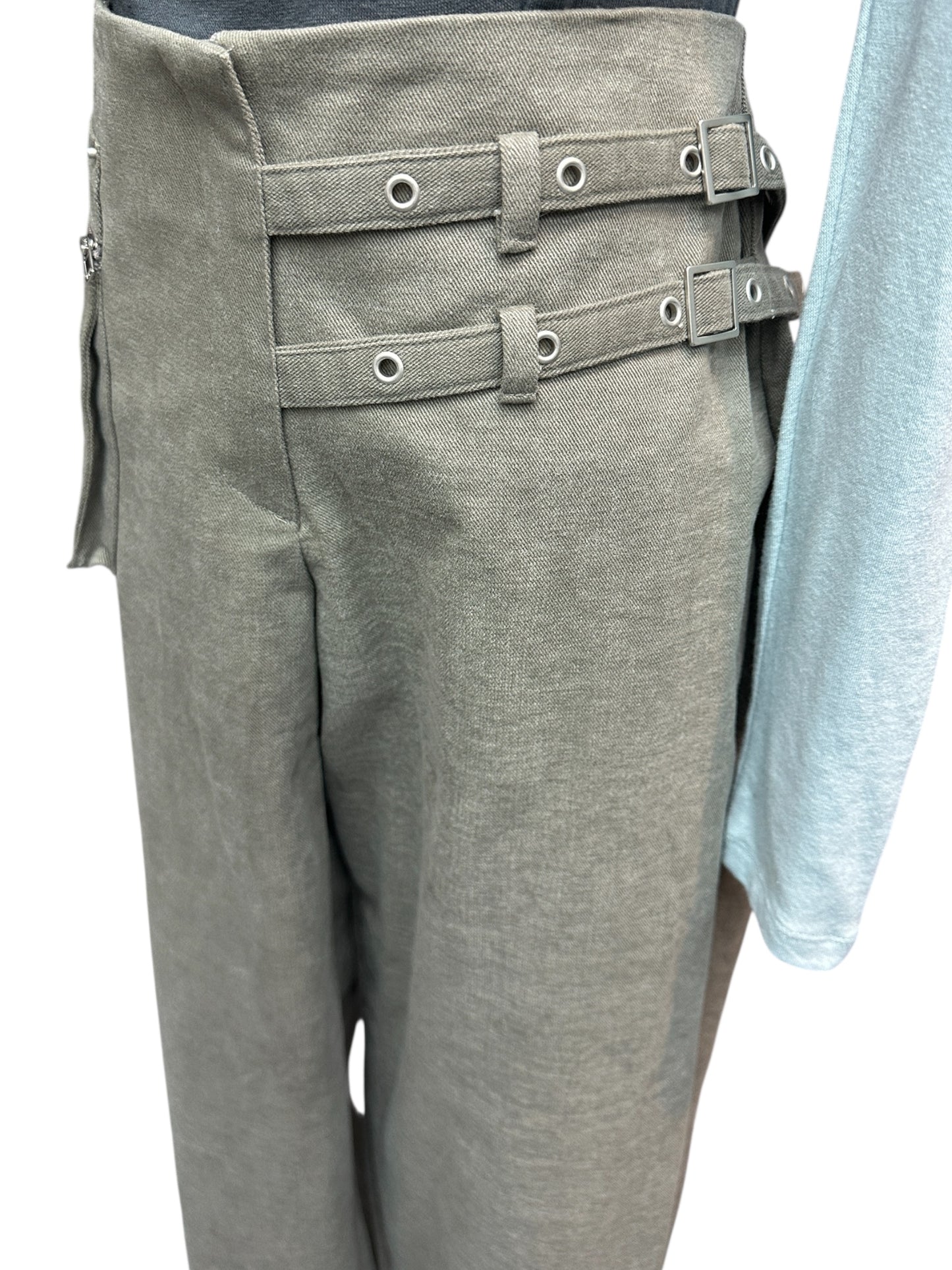 Side zip pocket pants