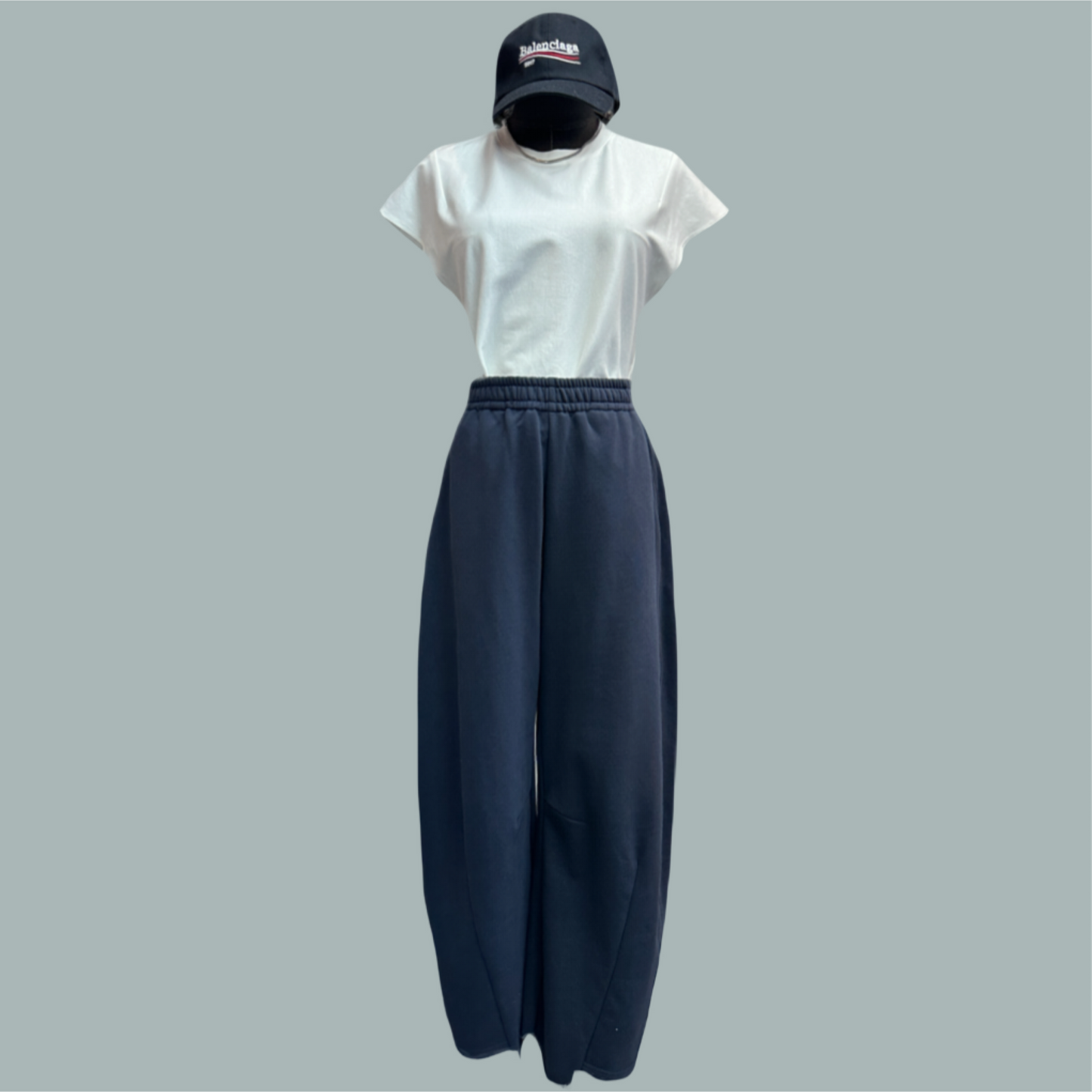 3D cotton pants