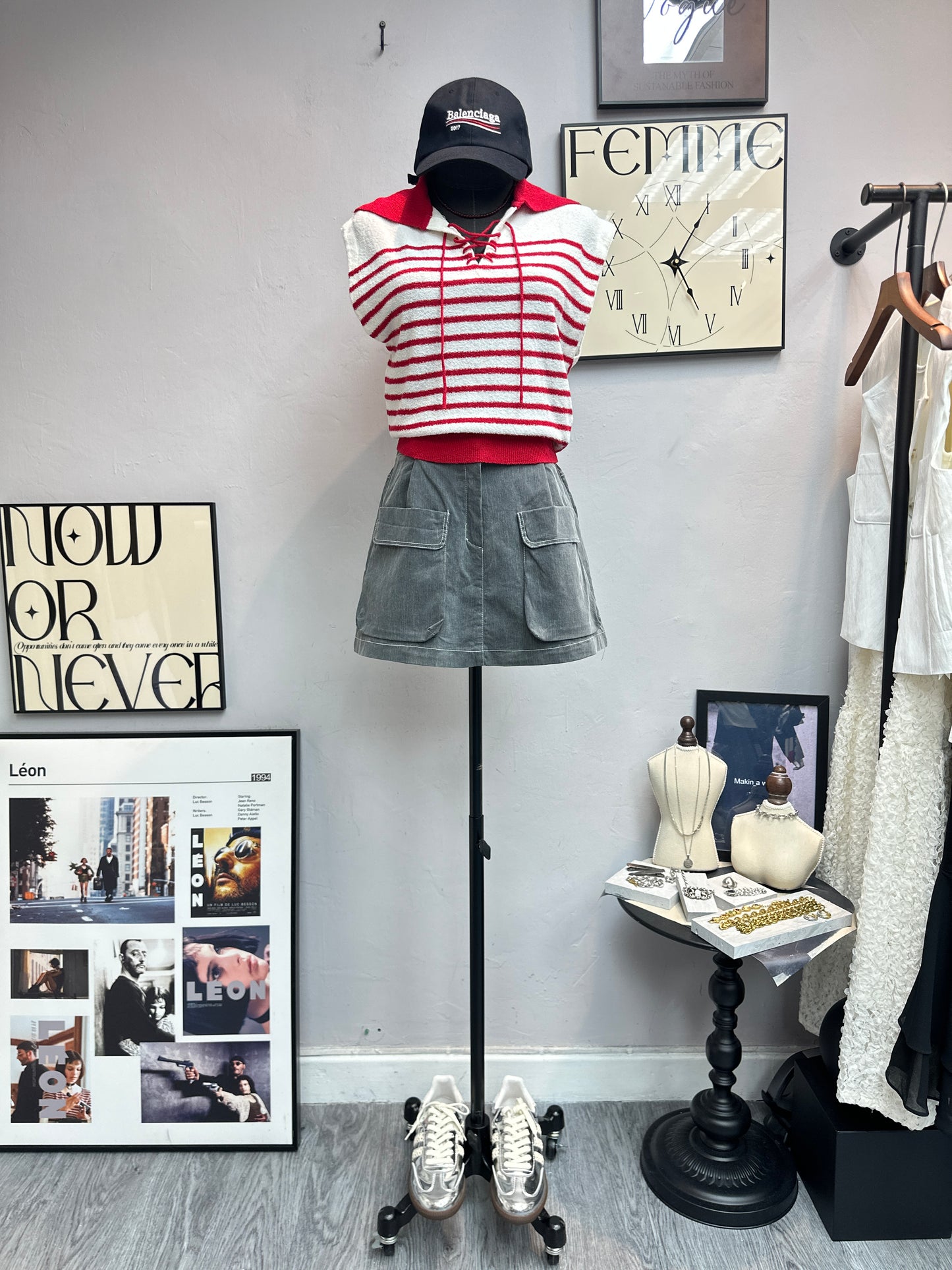 2-pocket skort