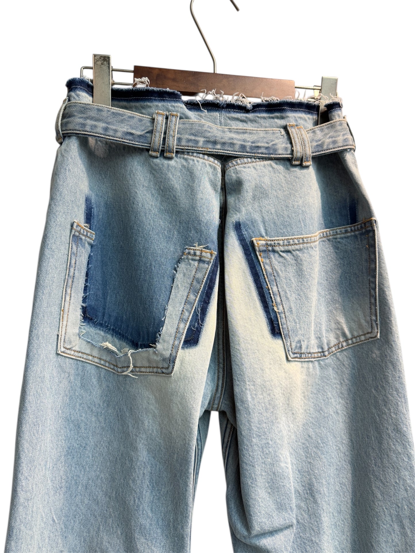 Wide waist jeans #00422
