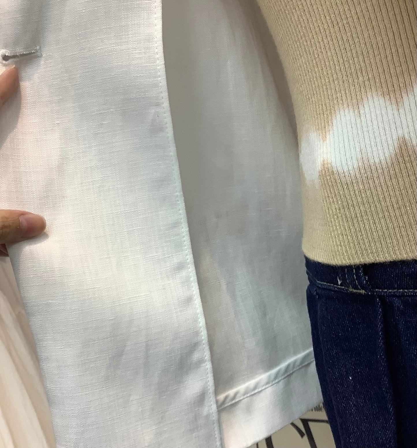 (-20% Off)Linen Short Sleeves Jacket