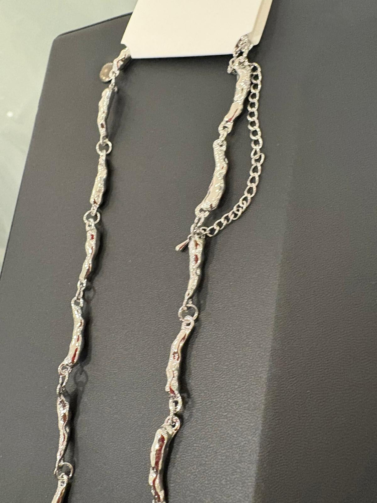 Black heart shape necklace