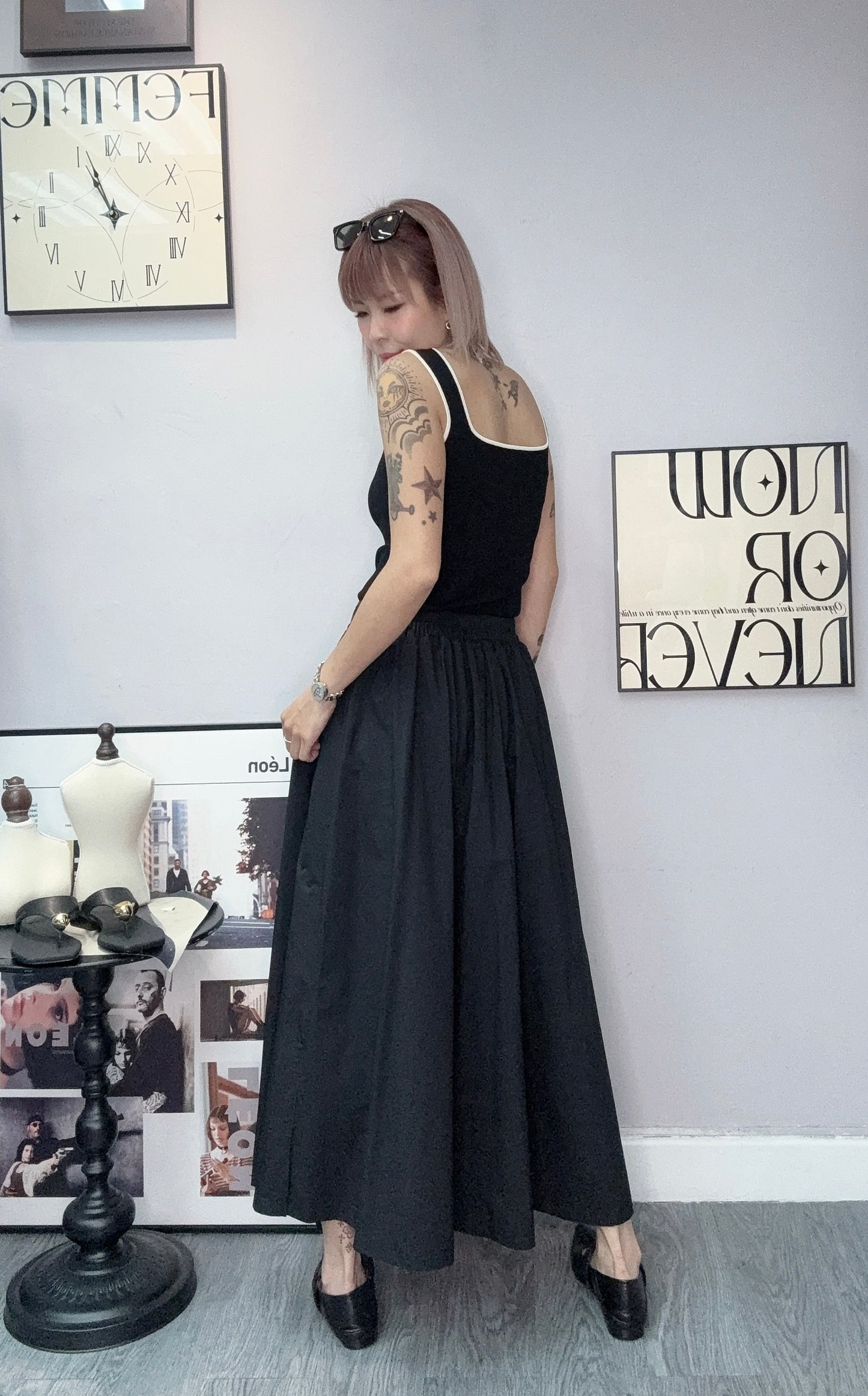 Light parachute belt skirt #00604