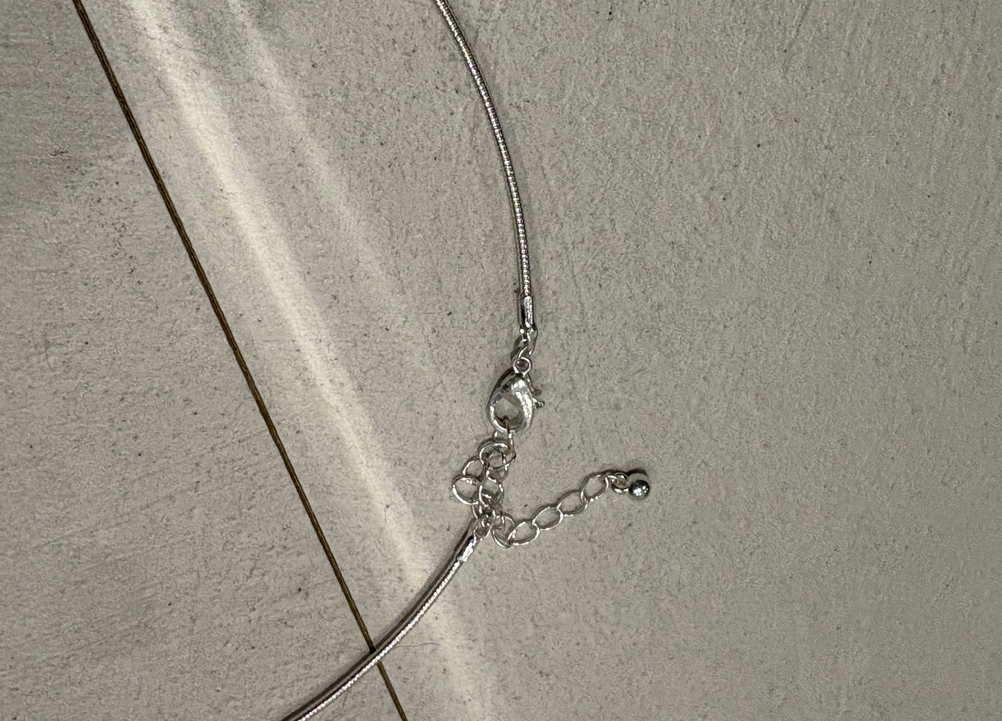 beans shape round necklace