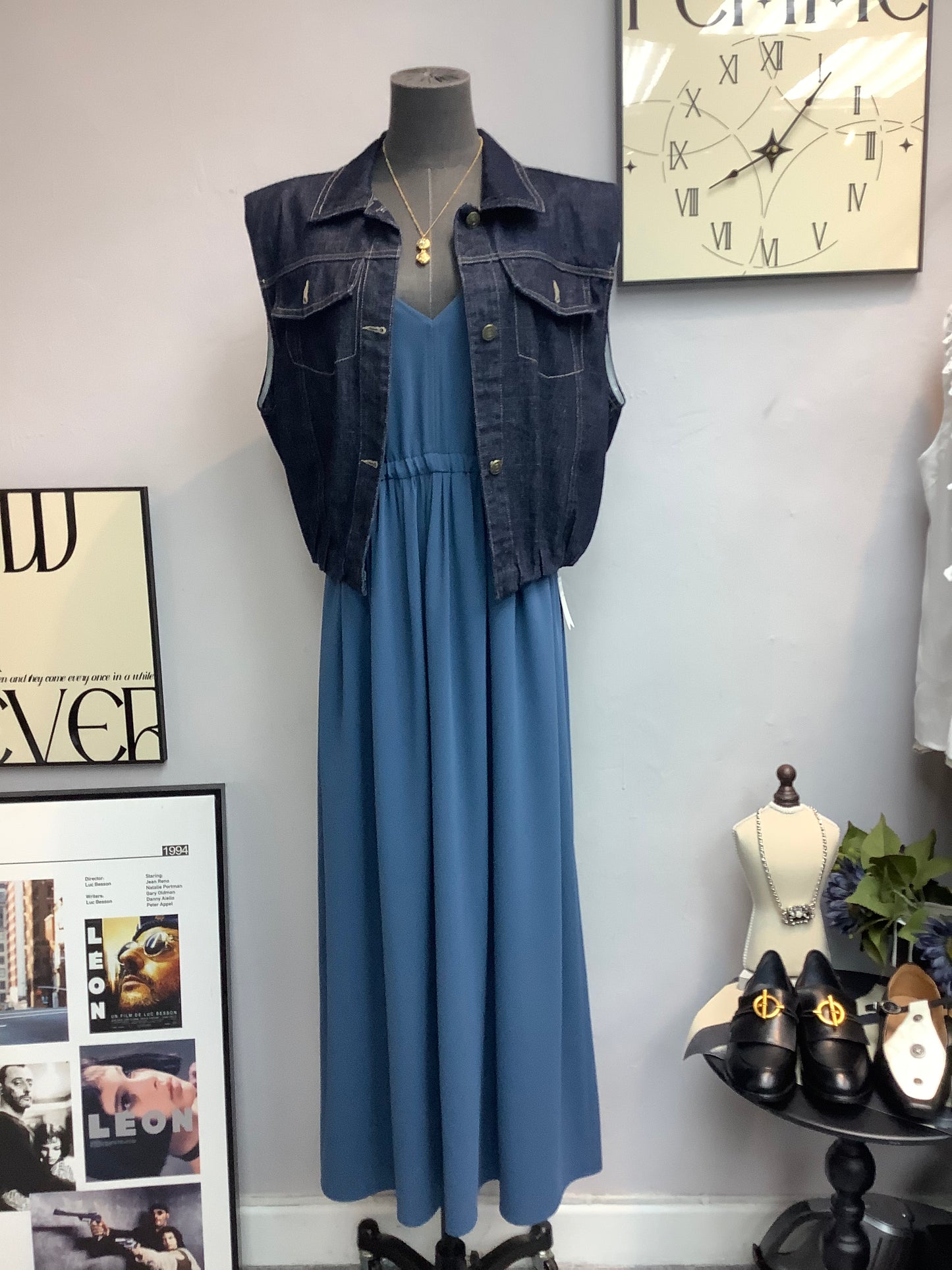 (-20% Off)Denim Vest Jacket