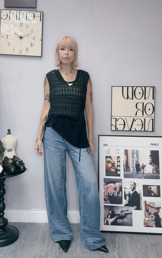 (-20% Off)V Neck Knit Vest