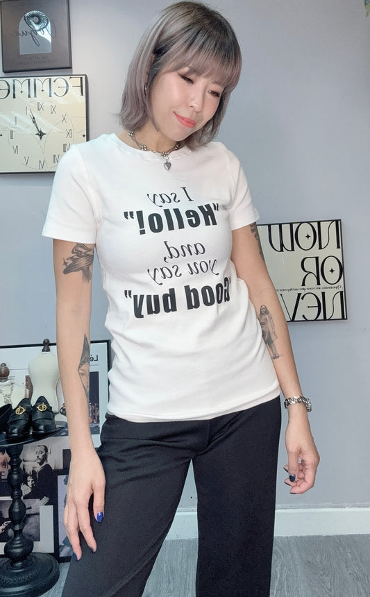 GOOD BUY softly tee #00413