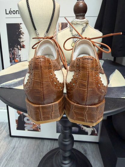 Two tone loafer