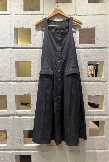 Back drawstring one piece #00817