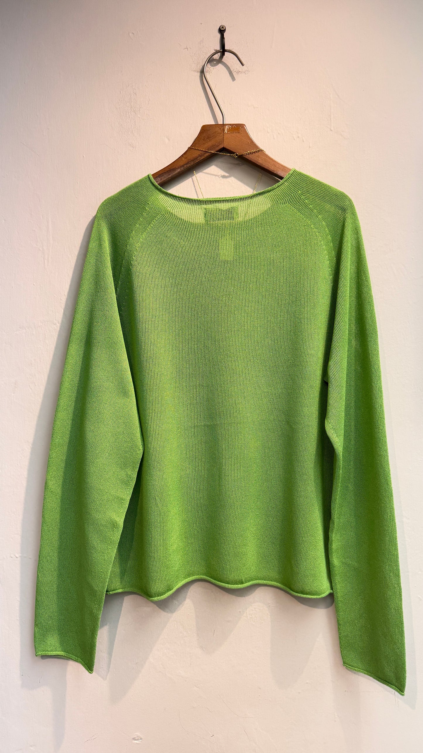Plain knit top #00656