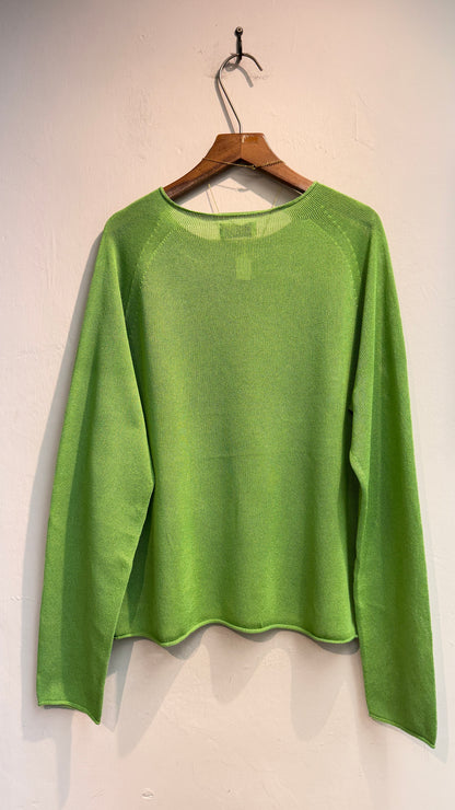 Plain knit top #00656