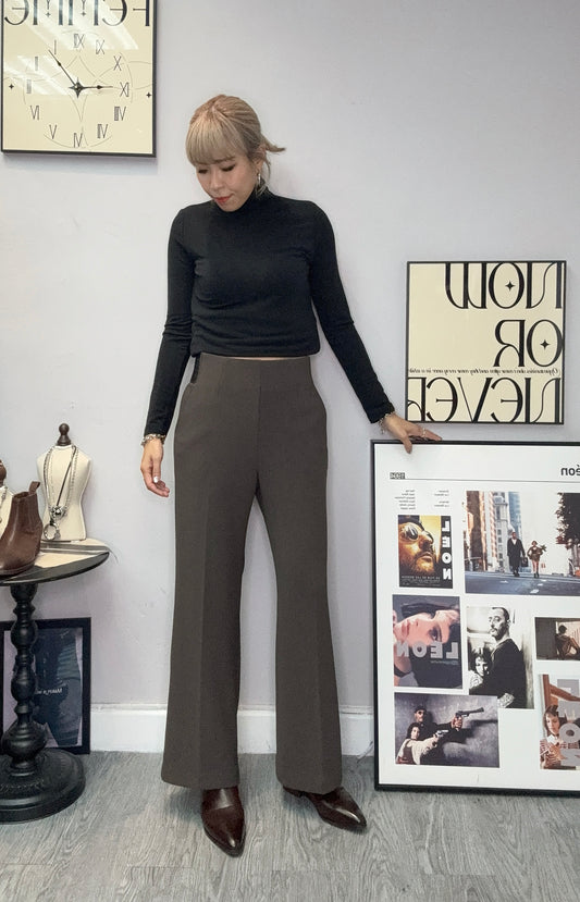 Full elastic lining pants #00066