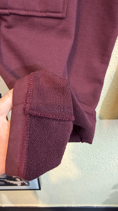 Fold-over waistband pants #00931