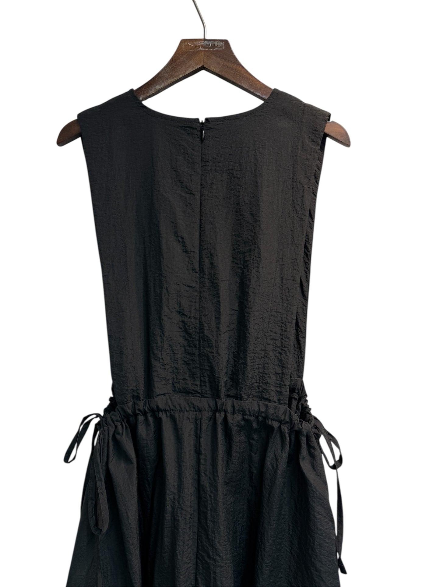 With collar windbreaker material one piece #00398