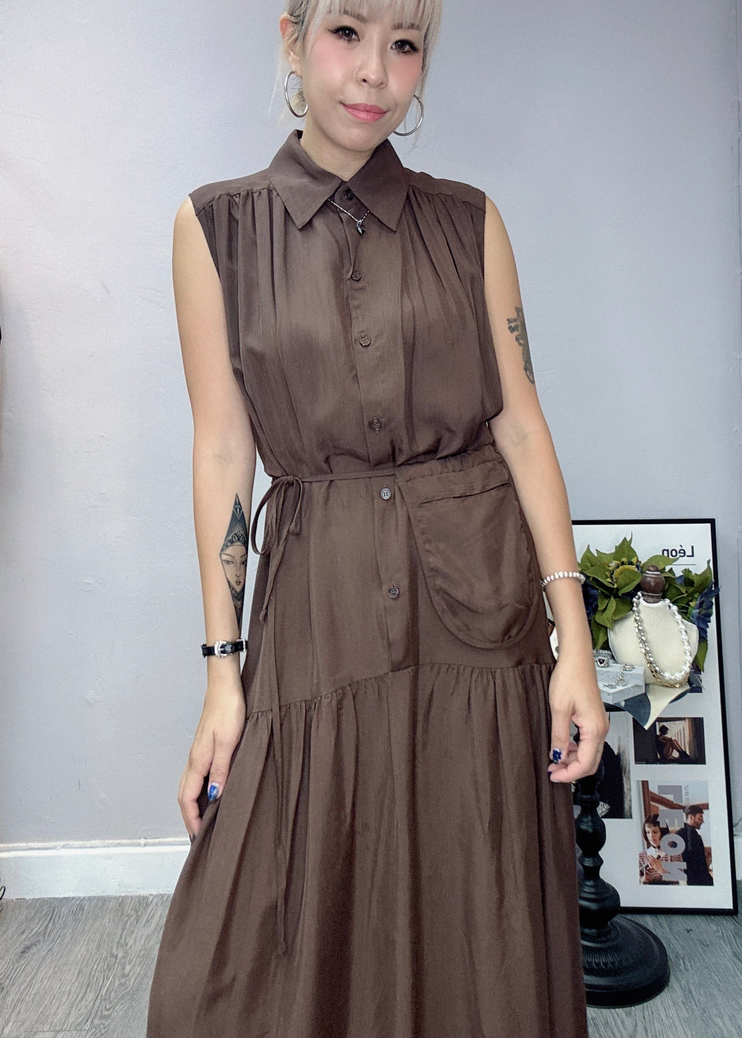 Breathe shirt dress