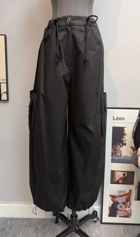 (-30%)Front rope cargo pants #00548