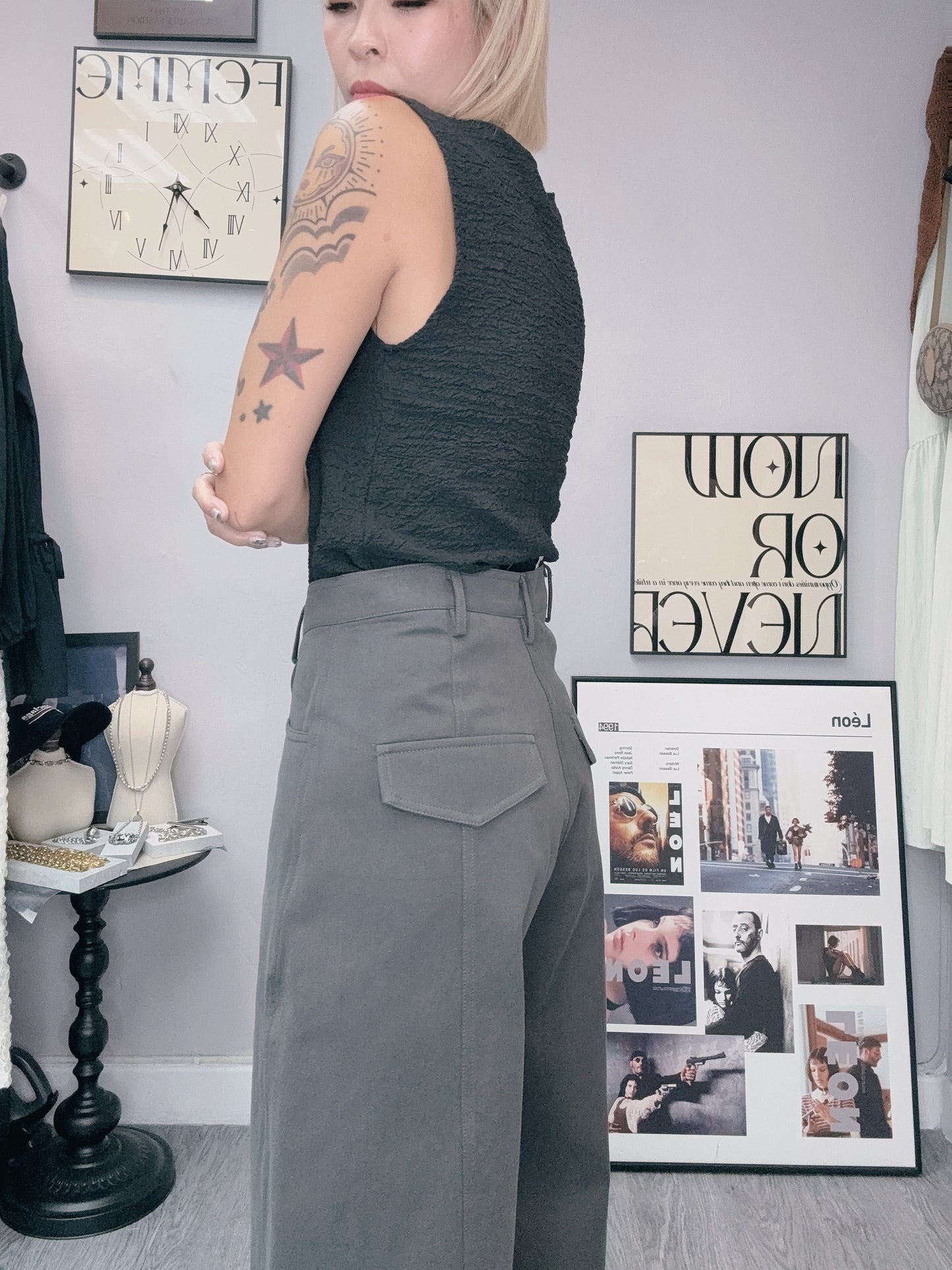 (-40% off)high waist pants