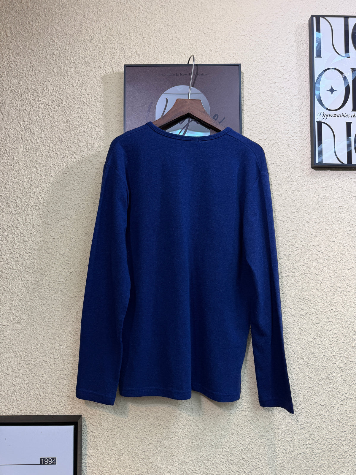 V neck softy mochi tee #01037