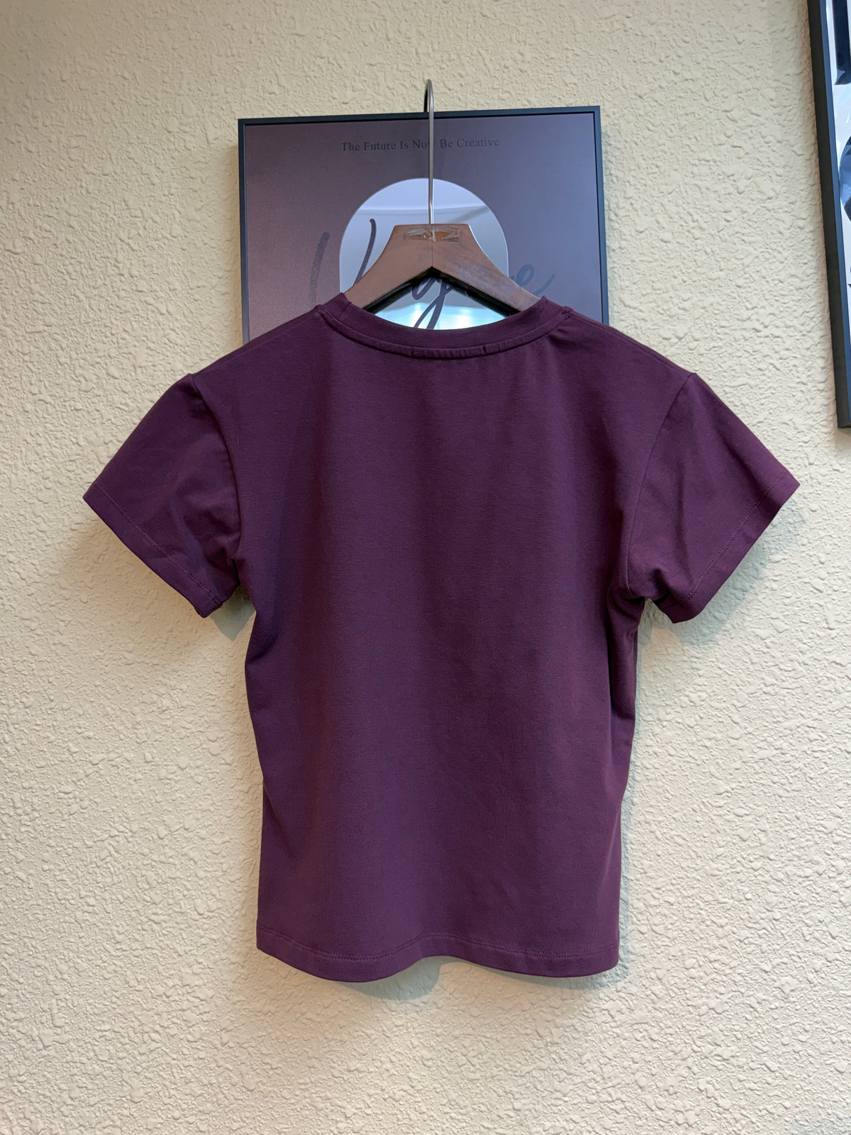 Man printed slim tee #00871