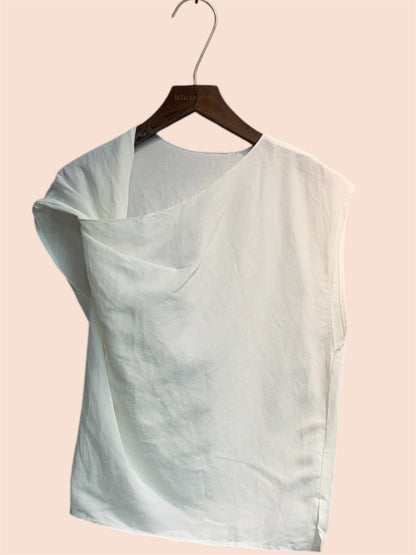 One knot shoulder tank top #00616